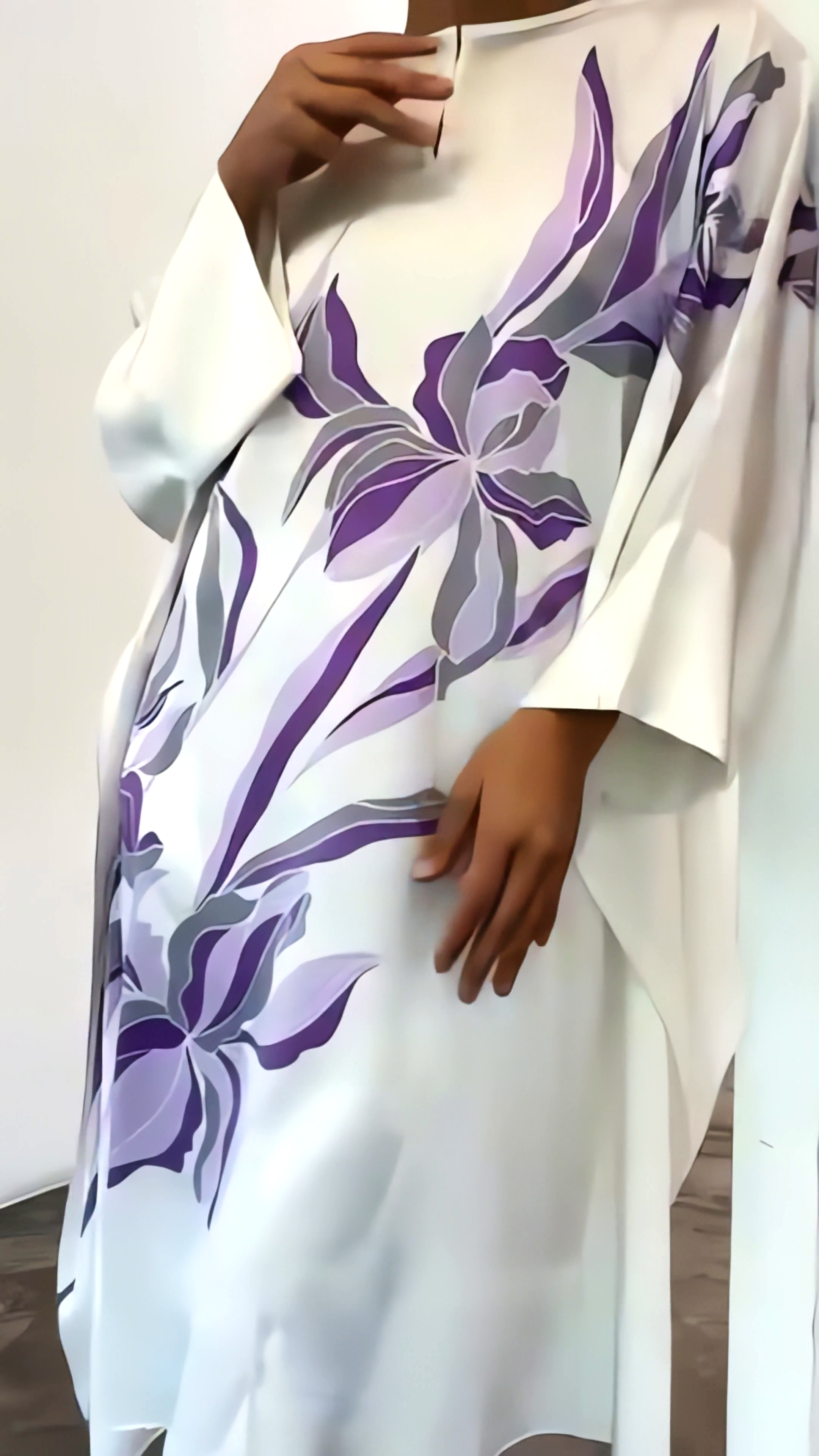 Elegant White Floral Co-Ord Set