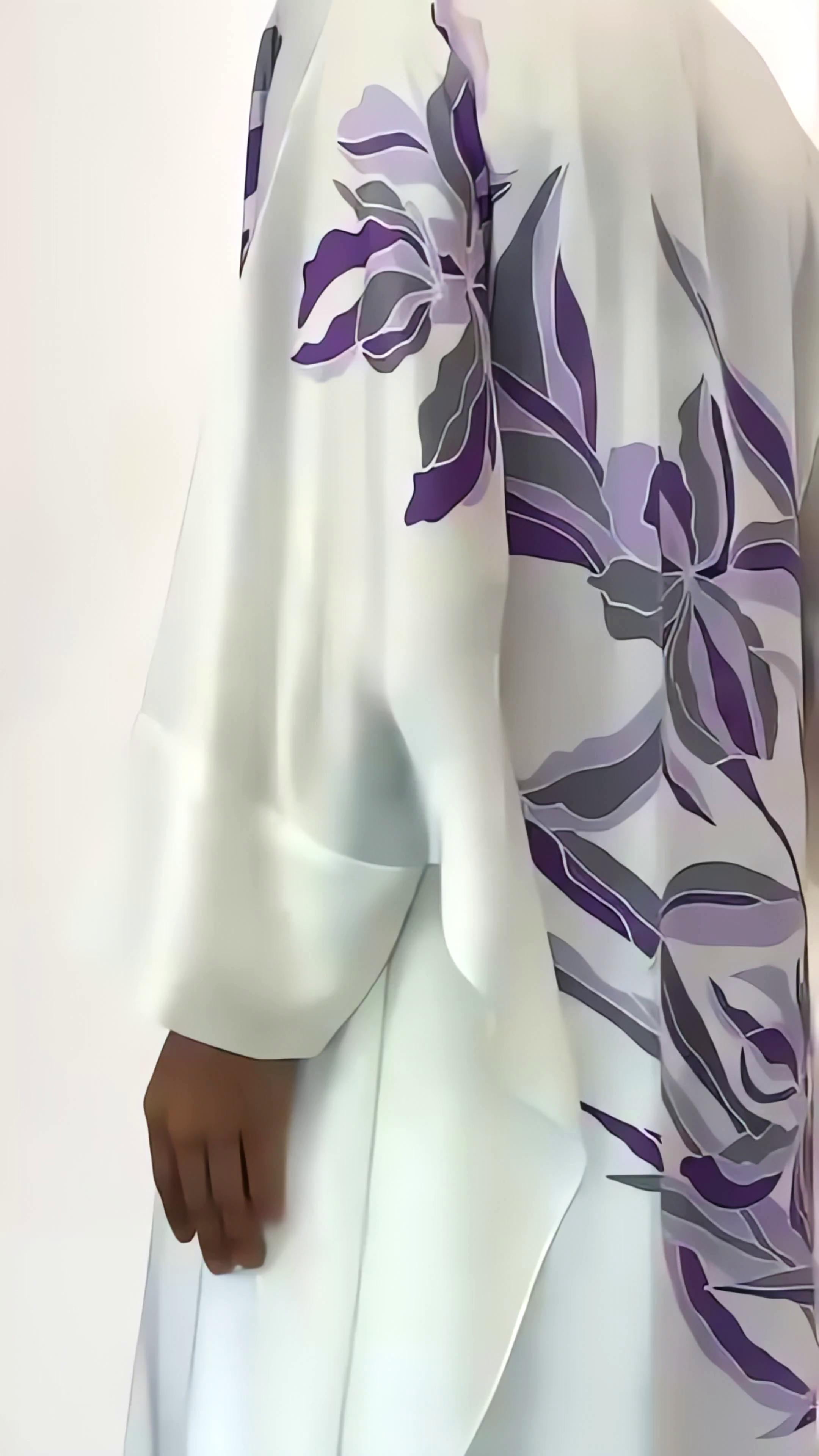 Elegant White Floral Co-Ord Set