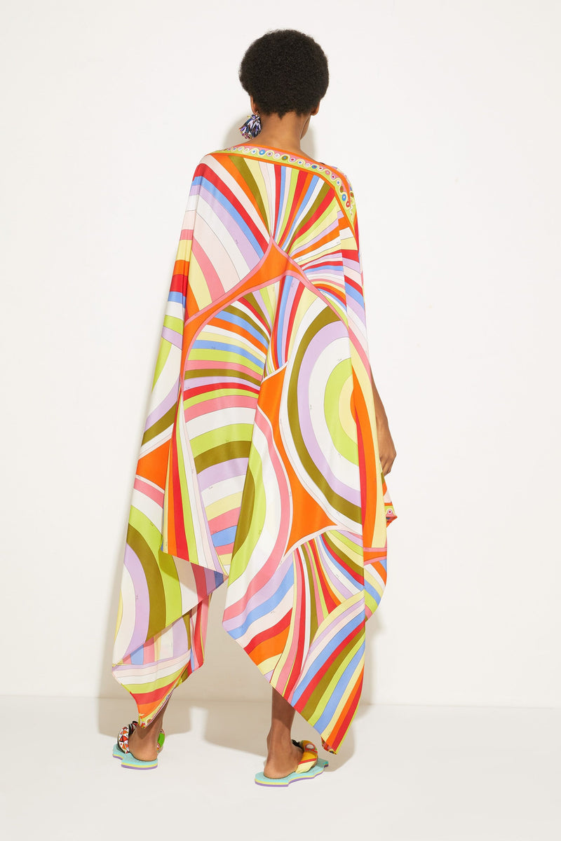 Orange Candy Kaftan Dress Premium Korean BSY