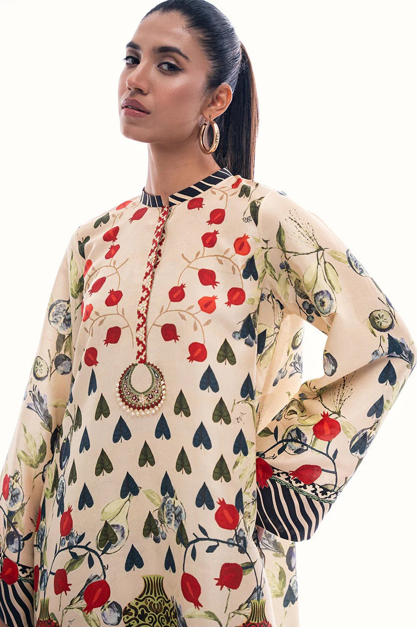 Floral Print handwork Co-ord set