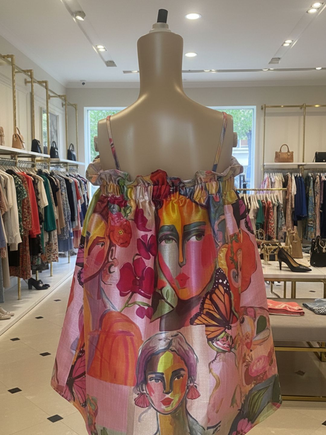 Abstract Camisole Top