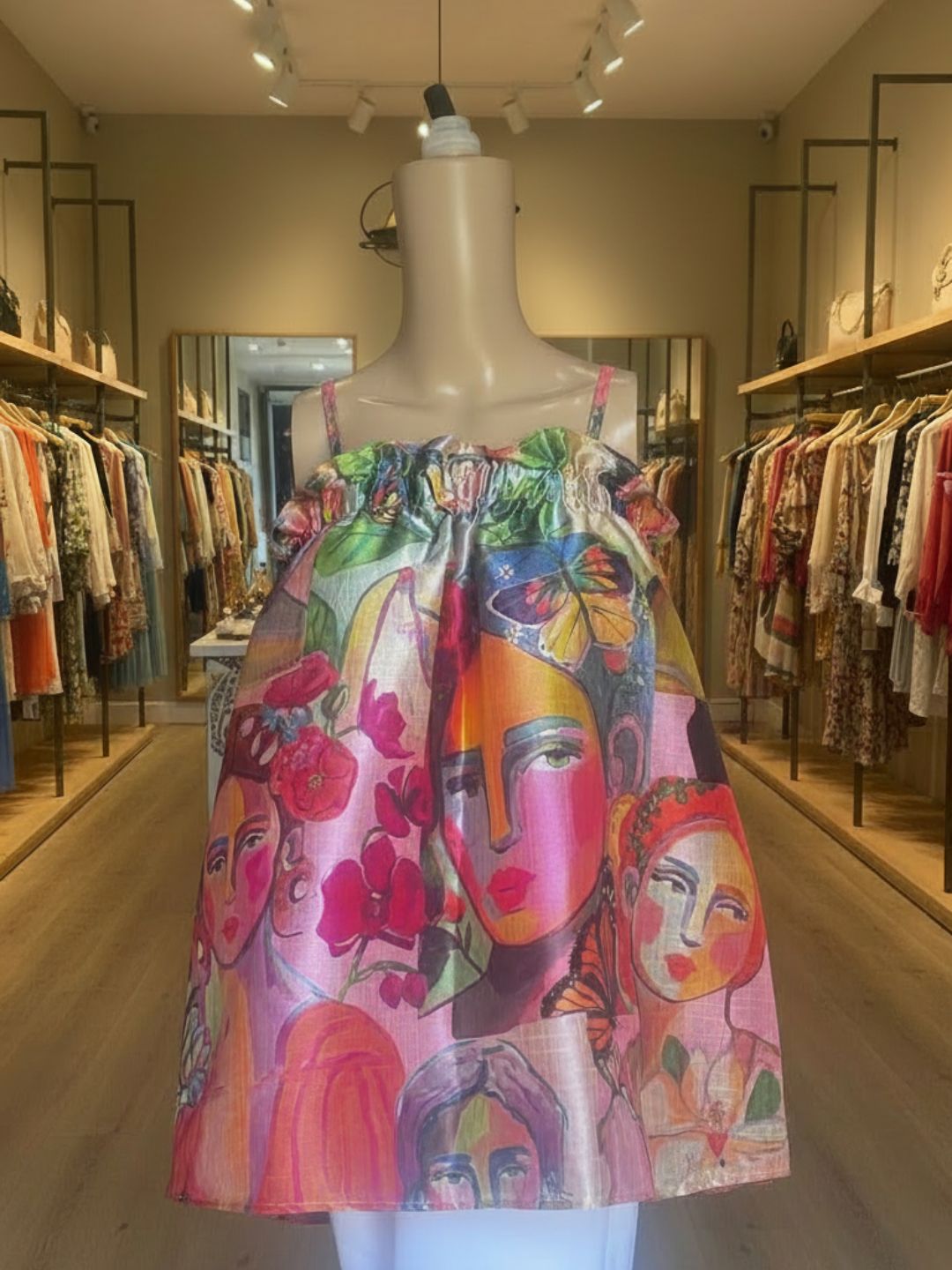 Abstract Camisole Top