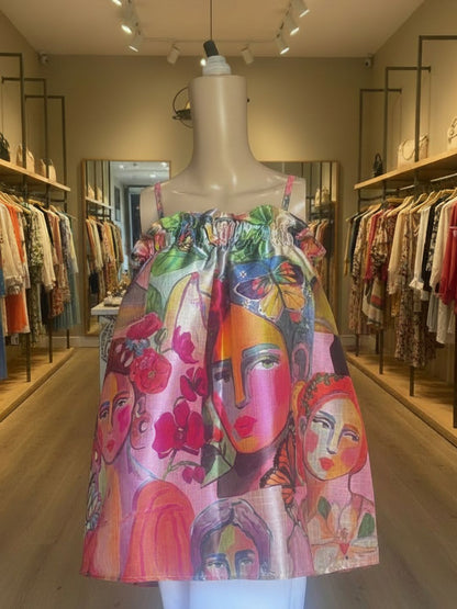 Abstract Camisole Top