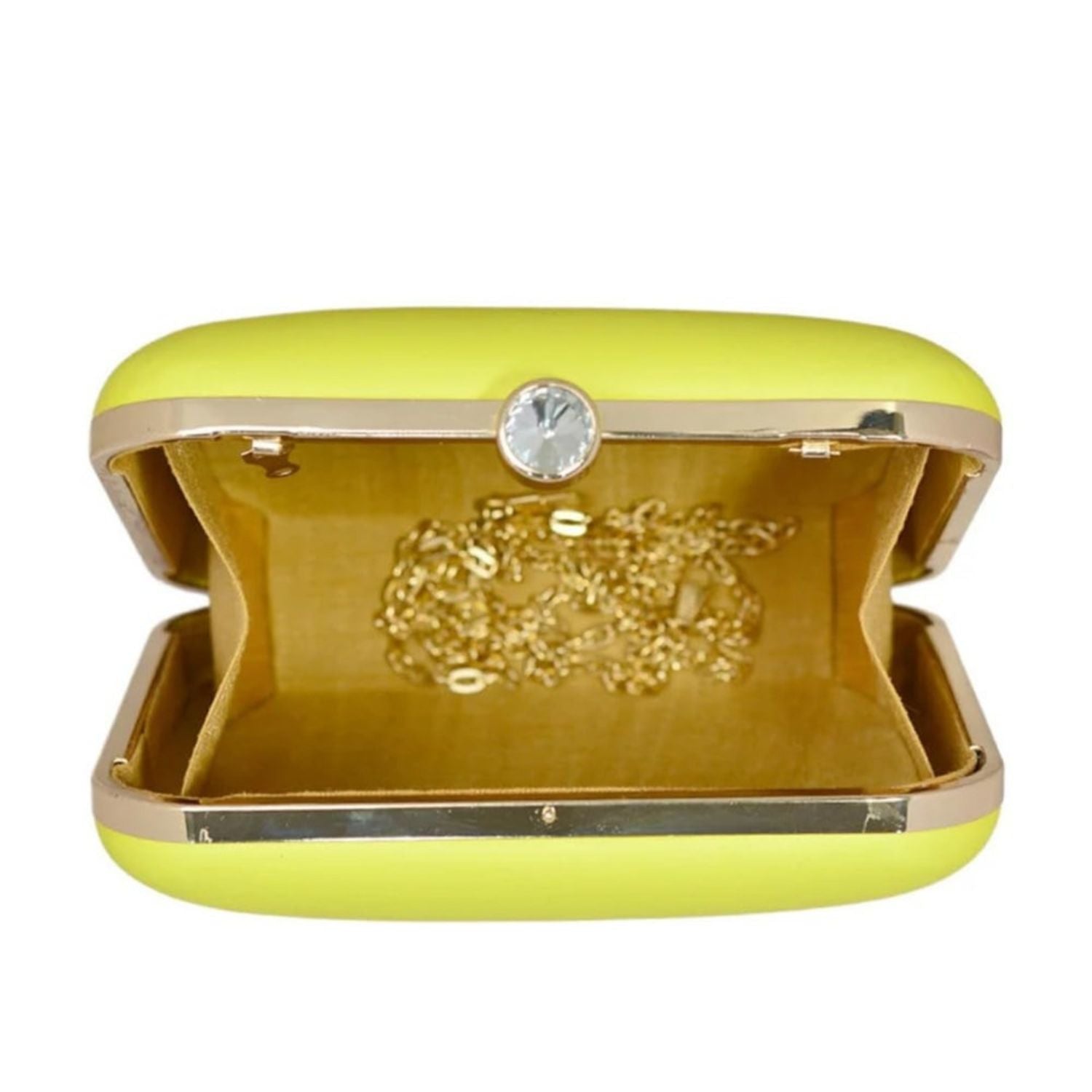 Auto Rickshaw Print Hard Case Box Clutch for Women