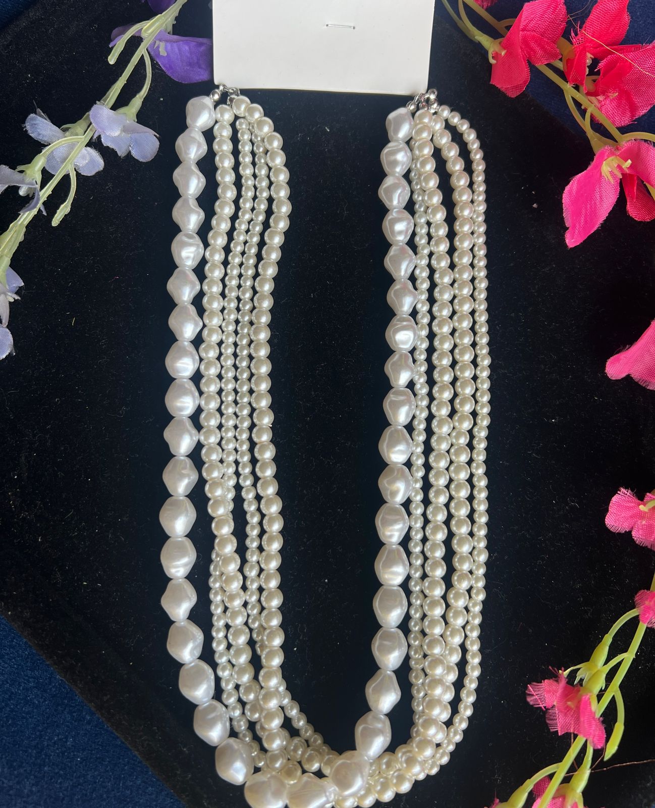 Multi Layer Pearl Chain